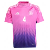 Camisa de time de futebol Alemanha Jonathan Tah #4 Replicas 2º Equipamento Europeu 2024 Manga Curta
